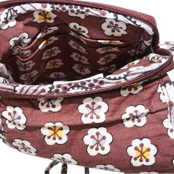 Vera Bradley BOGO FREE SALE Slate Blooms Crossbody Bag - Picture 8 of 10